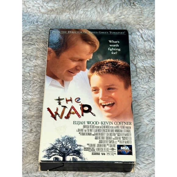 The War VHS Tape Kevin Costner Elijah Wood‎ 1994 Movie Film Collectible - Picture 1 of 4